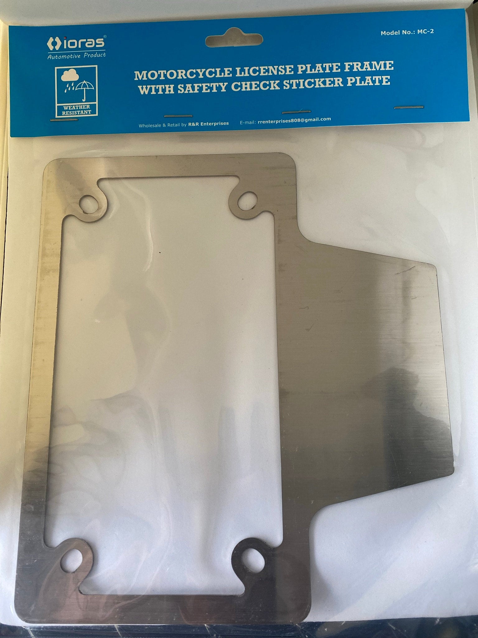 Motorcycle plate check new arrivals